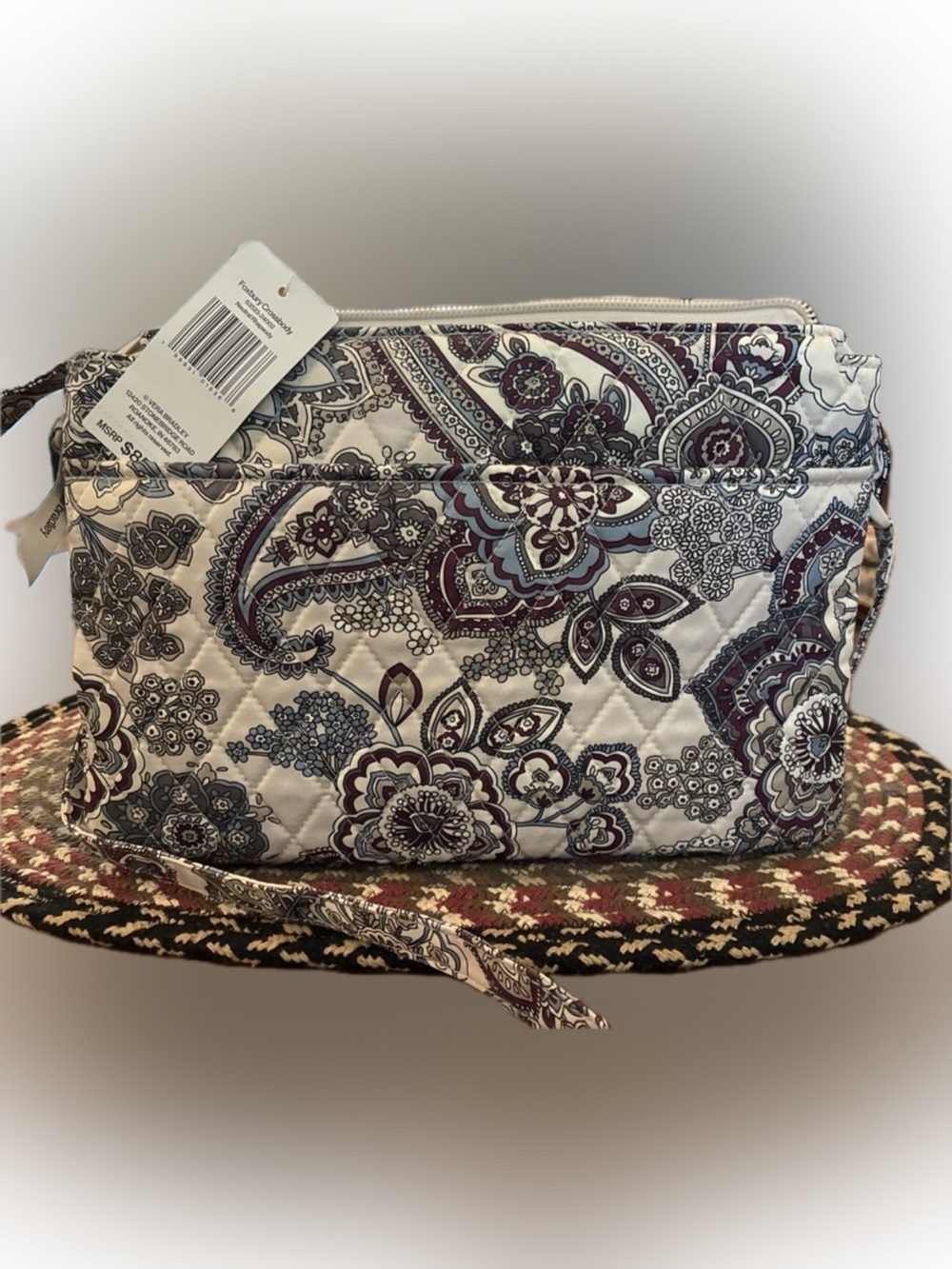 Vera Bradley Foxbury Crossbody NWT Neutral Rhapsody